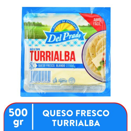 Queso turrialba Del Prado empacado - 500 g