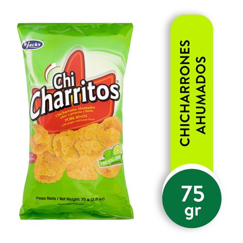 Snack Jack's chicharritos pimienta y limón - 75 g