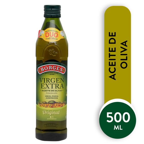 Aceite Borges Oliva Extra Virgen Botella - 500ml