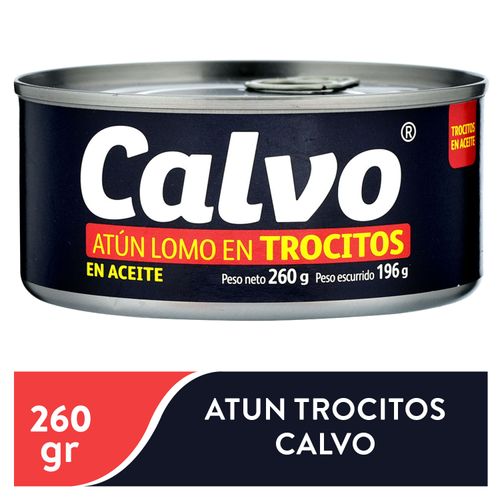 Atún Calvo Lomo En Trocitos -260gr