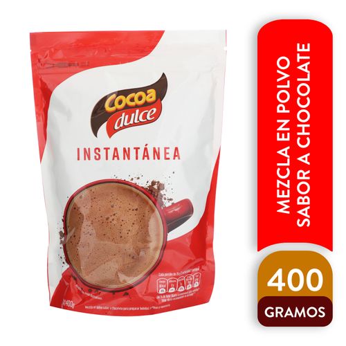 Mezcla Para Bebida Cocoa Dulce Instantanea Doypack -400gr