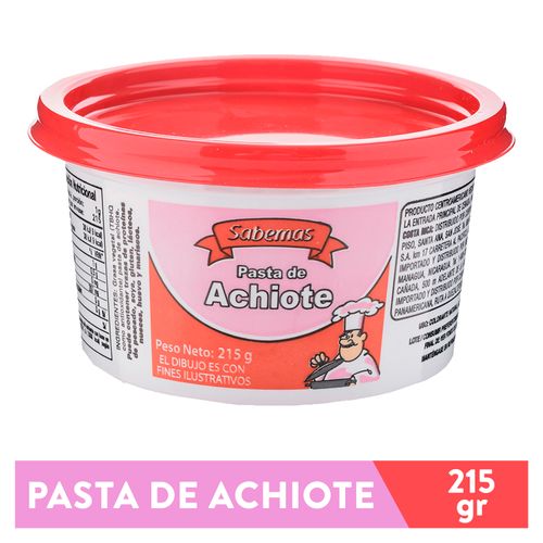 Achiote Sabemas en pasta - 215 g