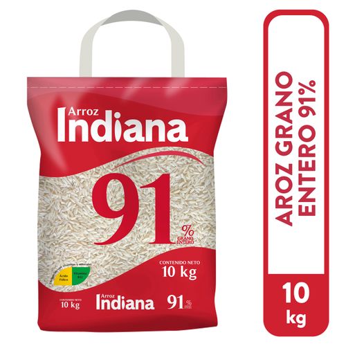 Arroz Indiana 91% Grano Entero -10000gr