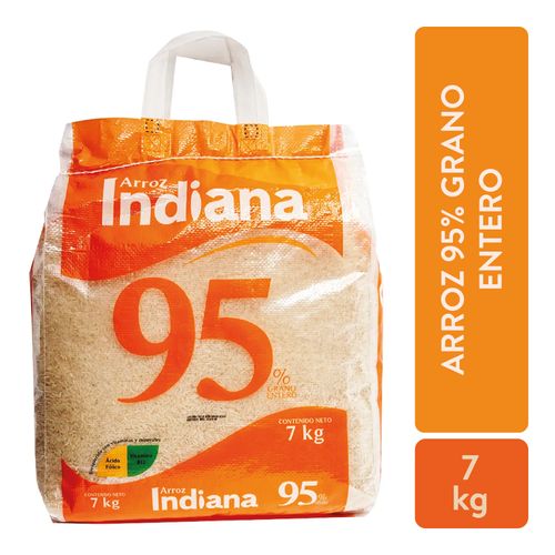 Arroz Indiana 95% grano entero - 7 kg