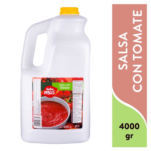 Salsa Sabemas de tomate - 4000 g