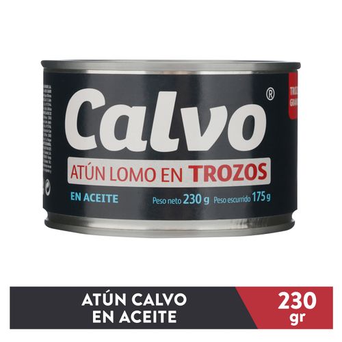 Atún Calvo lomo en trozos con aceite - 230 g