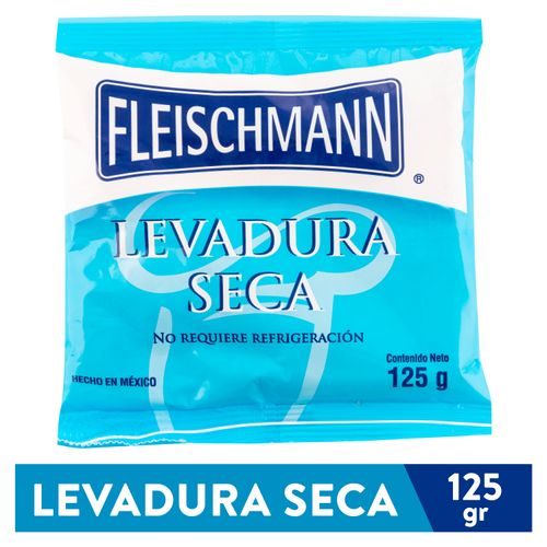 Levadura fresca Fleischmann en bolsa - 125 g