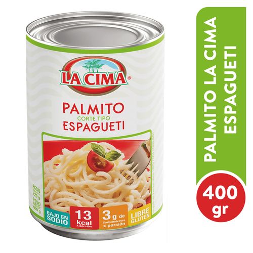 Palmito La Cima Espagueti- 400 g