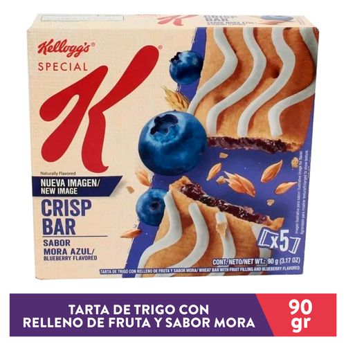 Barra cereal Kellogg's special k crisp mora - 90 g