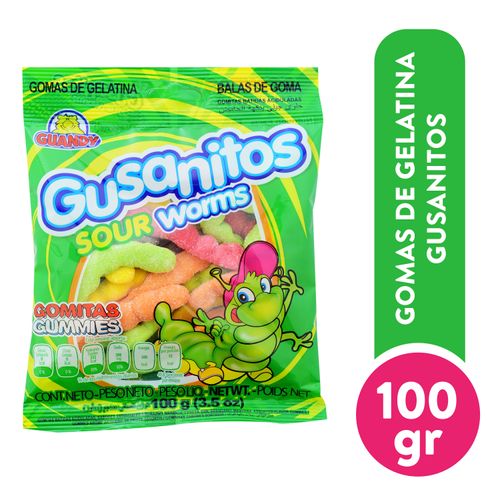 Gomita Guandy Gusanito Acido -100gr