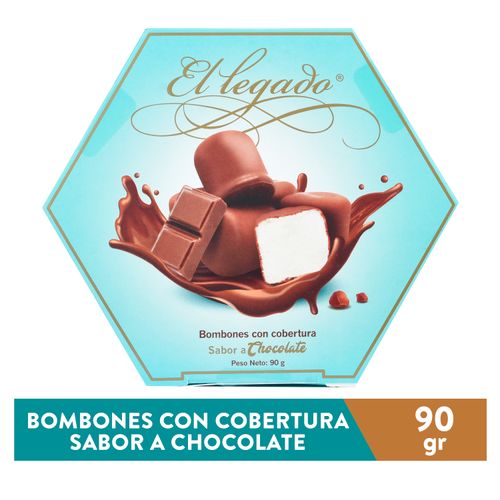 Bombones El Legado recubierto chocolate - 90 g