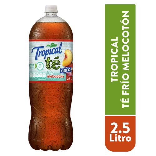 Refresco Tropical, Té Melocotón Cero -2500ml