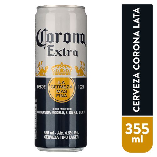 Cerveza Corona Lata -355ml