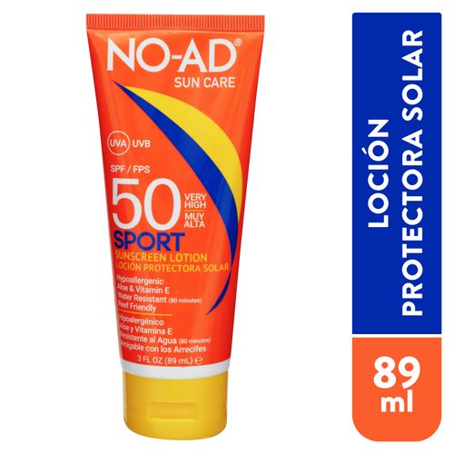 Protector solar NO AD sport FPS 50 - 89 g