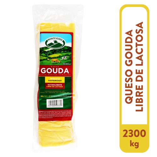 Queso gouda Monteverde pasteurizado - 1 kg