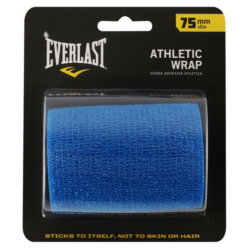 Venda adhesiva Evarlast atlética azul 75mm x 2 m