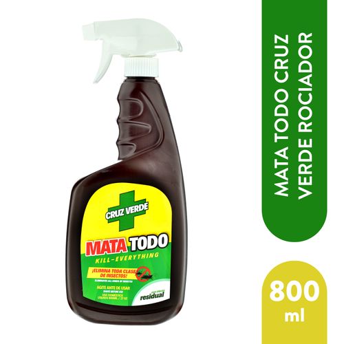 Insecticida Cruz Verde  Mata Todo Rociador 800 Ml