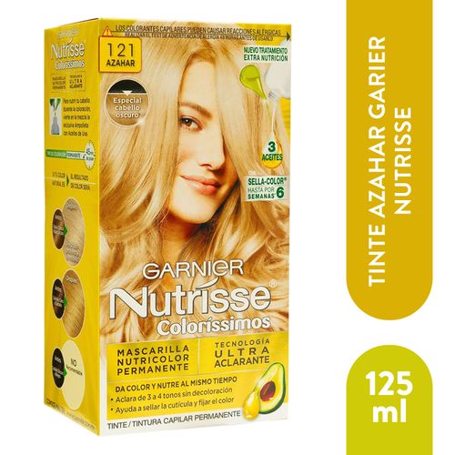 Tinte para cabello Garnier nutrisse color azahar - 125 ml