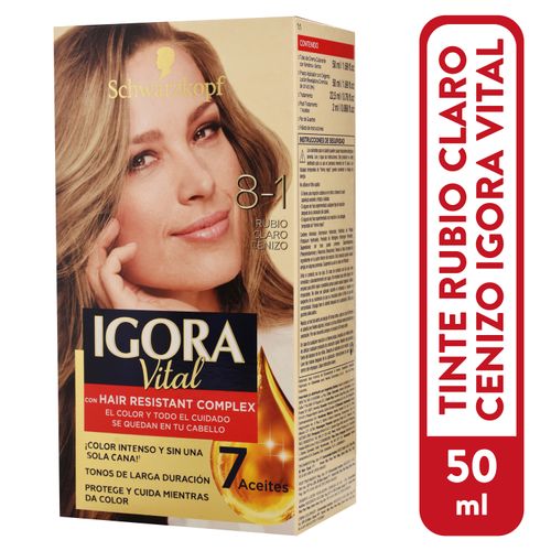 Tinte Igora Vital Rubio Clar Ce 8 1 50Ml