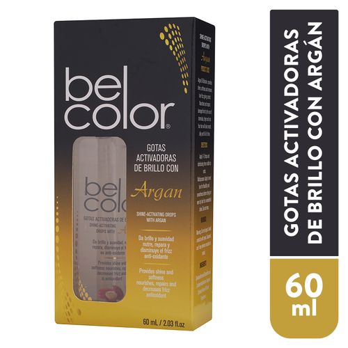 Gotas Belcolor activadoras de brillo con argan - 60 ml