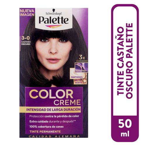 Tinte Palette Cc 3 0 Castaño Oscuro Dt -110ml