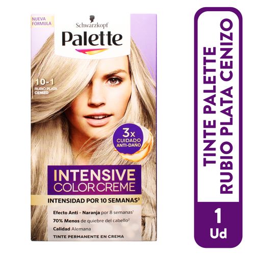 Tinte Palette Cc 10 1 Rubio Plata Cenizo -110ml
