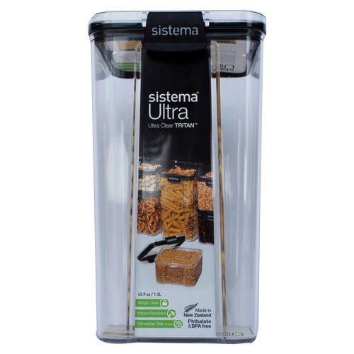 Recipiente Cuadrado Sistema Plastics Tritan Ultra - 1.3Lt