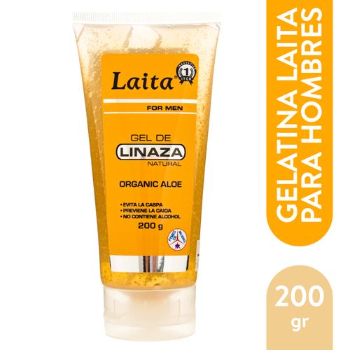 Gel Laita manzanilla y linaza para hombre - 200 g