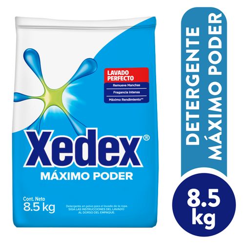 Detergente Xedex Máximo Poder -8500 gr