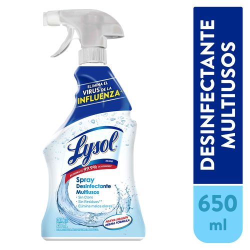 Desinfectante Lysol Multiusos Rociador -650ml