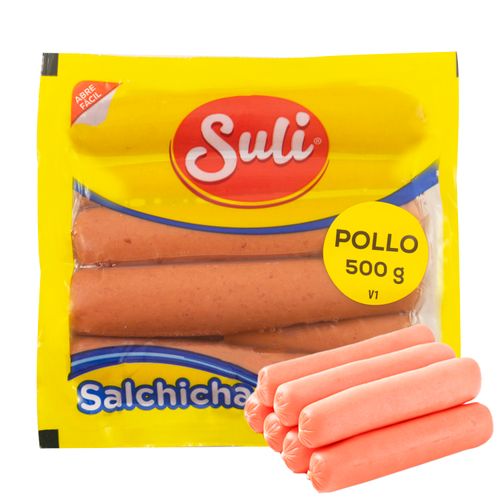 Salchicha Suli de pollo - 500 g