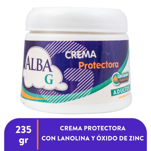 Crema protectora Alba con lanolina para adultos - 235 g