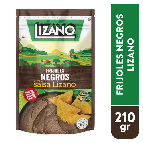 Frijol Lizano negro con salsa - 400 g