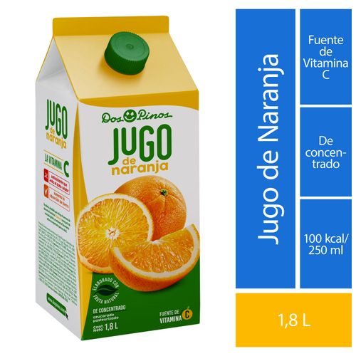 Jugo Dos Pinos de naranja - 1.8 L