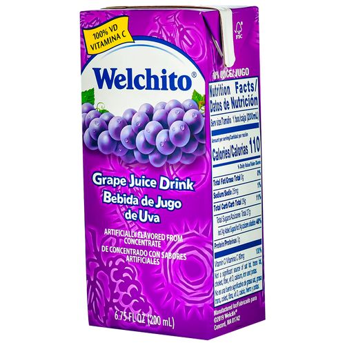 Bebida Welchito sabor uva - 200 ml