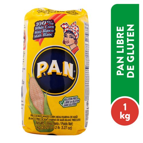 Harina Maiz Pan Precoc Blanco - 1000gr