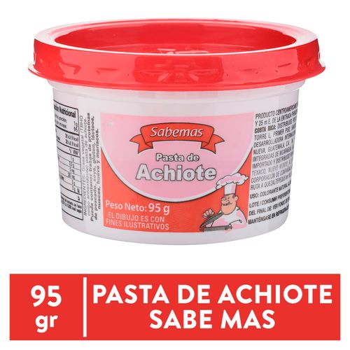 Achiote Sabemas Pasta - 95gr