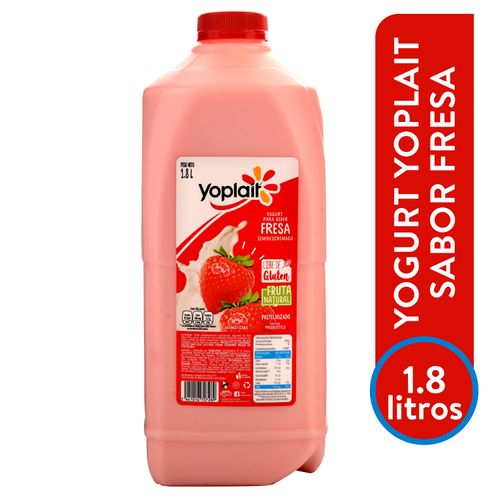 Yogurt Yoplait Beber Fresa - 1.8Lt