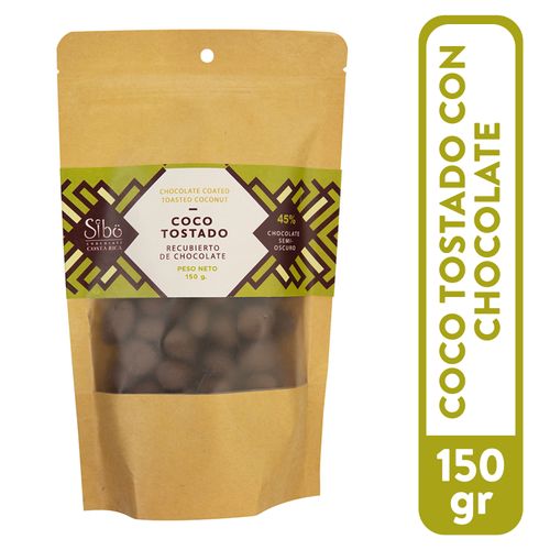 Coco tostado Sibu recubierto de chocolate - 50 g