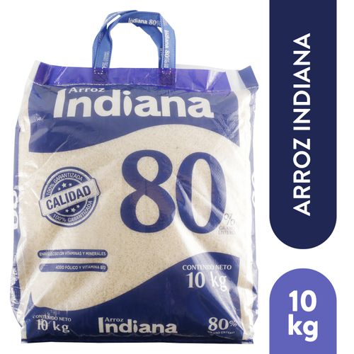 Arroz Indiana 80% grano entero - 10 kg