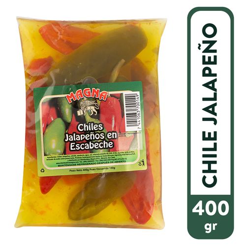 Chiles Magna Jalapeños - 400 g