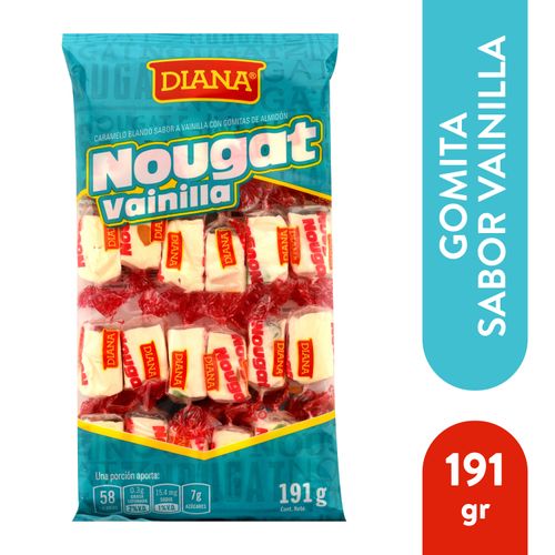 Confite Diana gond nougat vainilla 24 Uds - 191 g