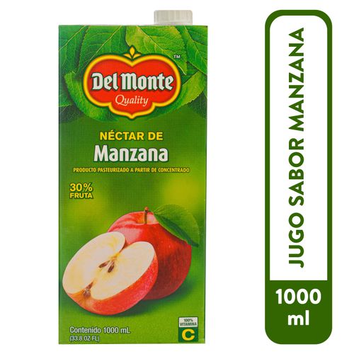 Nectar Del Monte Manzana Tetra - 1000ml