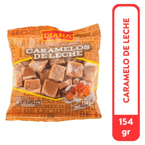 Dulces Diana Caramelo De Leche - 154gr