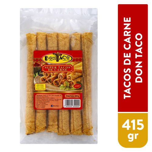 Super Taco Don Taco de carne - 415 g