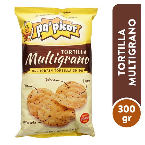 Tortilla P'picar Multigrano Bolsa - 300 g