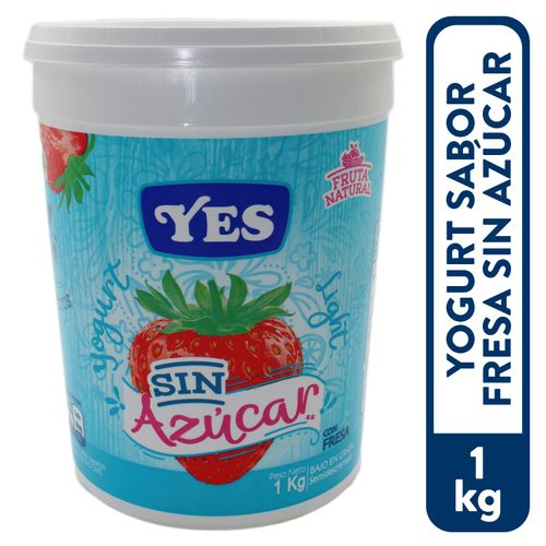 Yogurt Yes Fresa Light - 1000 g