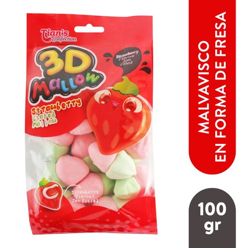 Malvavisco Tian´s Rellenos Fresa  - 100 g