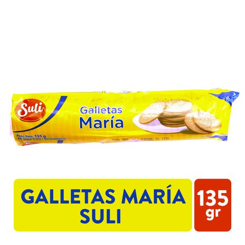 Galleta Suli maría rollo - 135 g