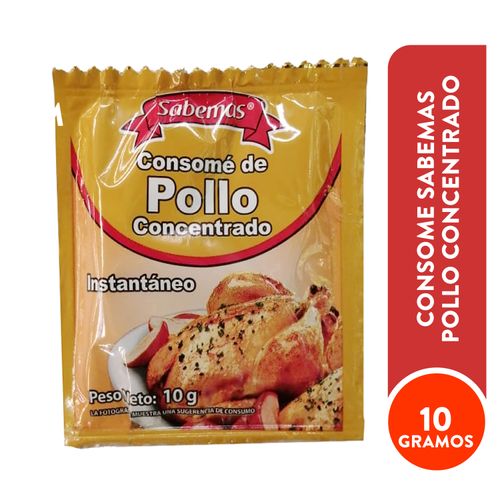 Consomé Sabemas de pollo concentrado - 50 g